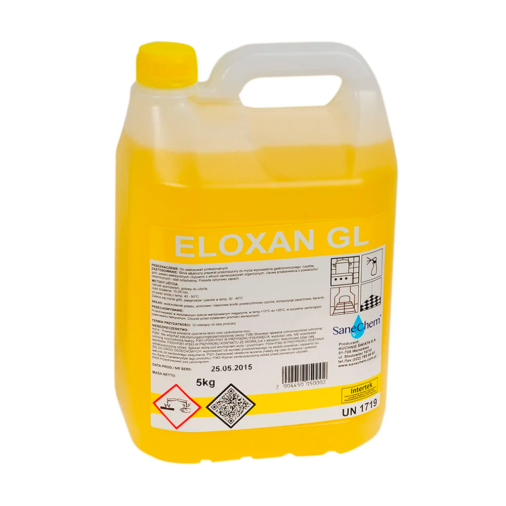 Засіб для миття гастрономічного обладнання SaneChem ELOXAN GL