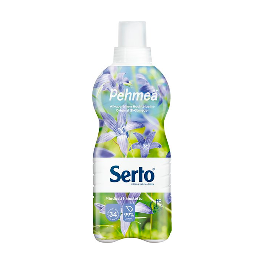 М'який засіб для ополіскування, кондиціонер для білизни Kiilto Soft Rinse 850 мл