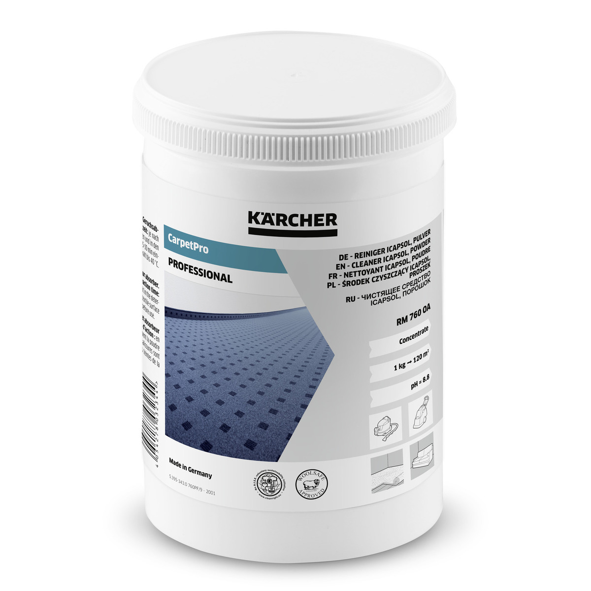 Порошок для чистки килимів Karcher RM 760 iCapsol