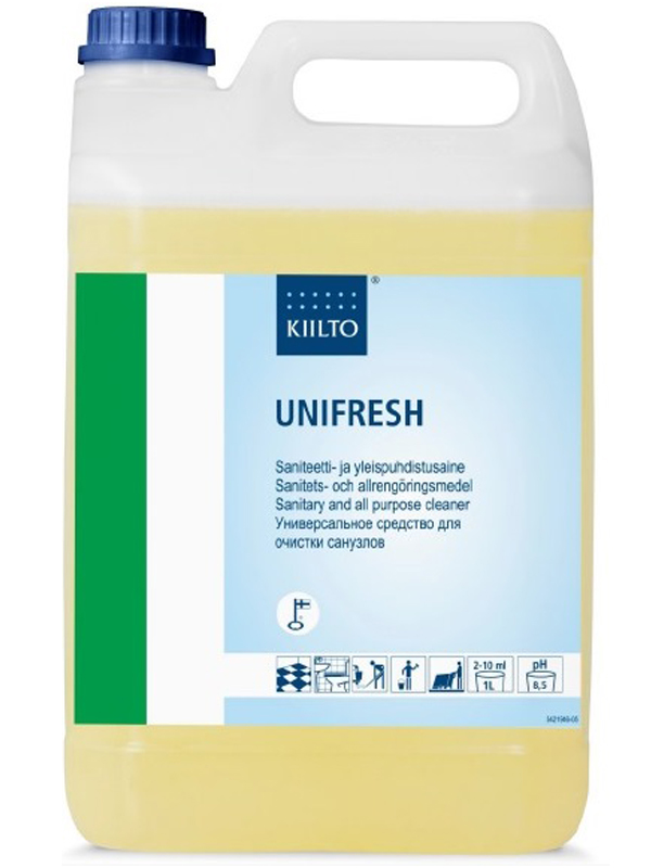 Універсальний засіб KiiLTO Unifresh для очищення водостійких поверхонь (5 л)