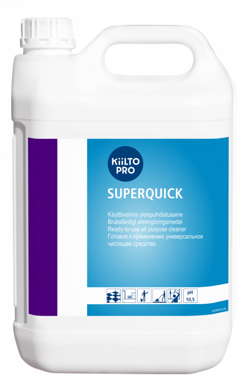 Універсальний засіб для очищення твердих поверхонь KiiLTO SuperQuick (5 л)