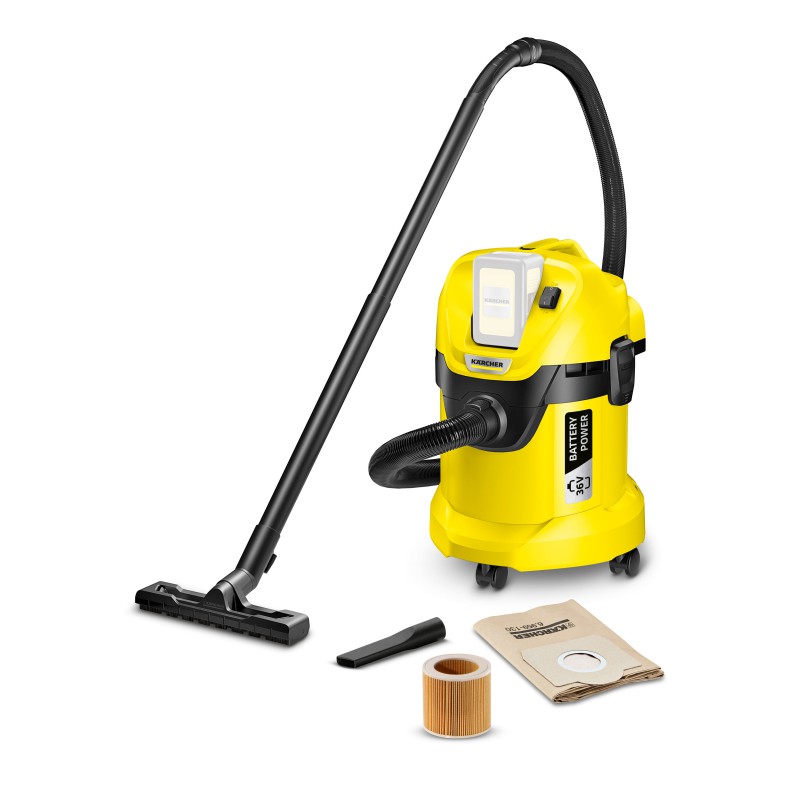 Акумуляторний господарський пилосос Karcher WD 3 Battery