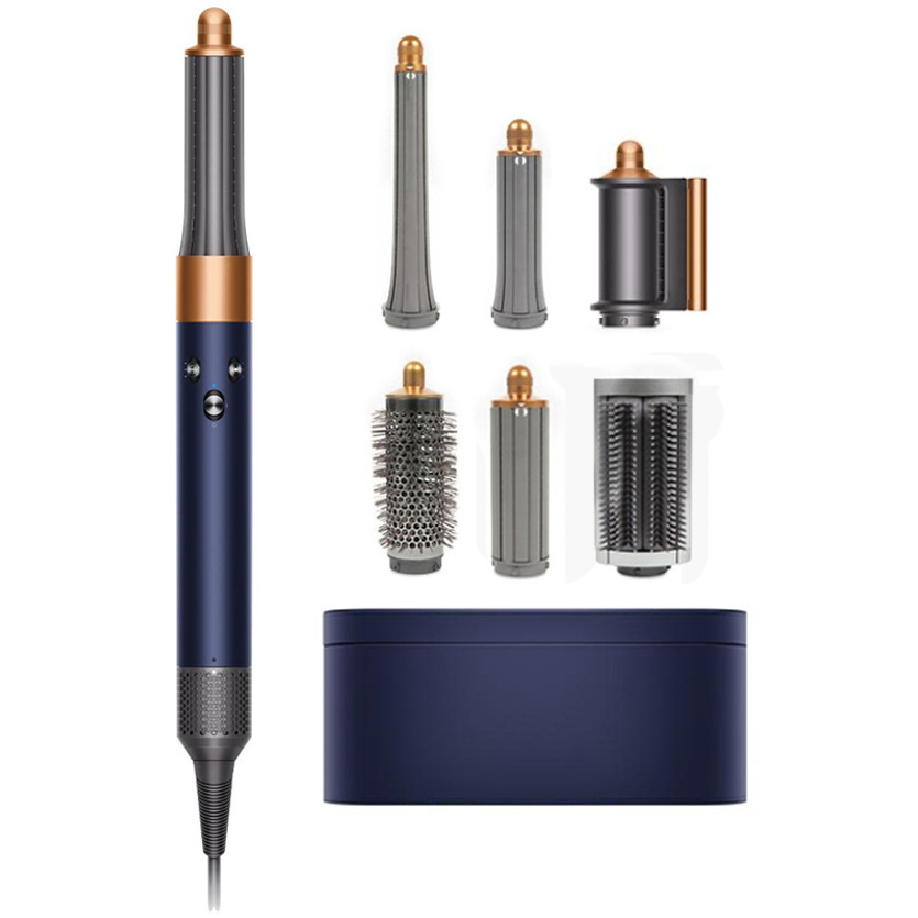 Стайлер Dyson Airwrap HS05 Kit 2 для різних типів волосся (блакитний/мідь)
